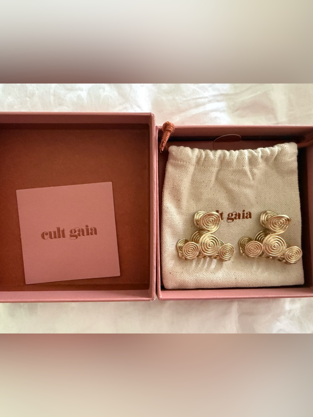 Cult Gaia Zelma mini hair clips. Brand New
